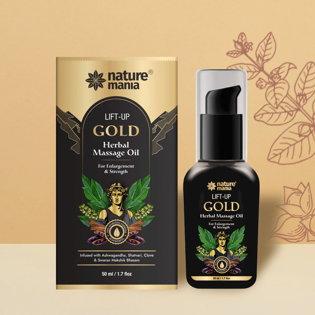 Lift-up Gold Herbal Massage Oil For Men-Enjoy Better Intimacy - Image 30