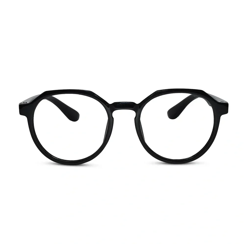 Light Weight Purple Hexagonal Eyeglasses for 6-12 Yrs - Image 6