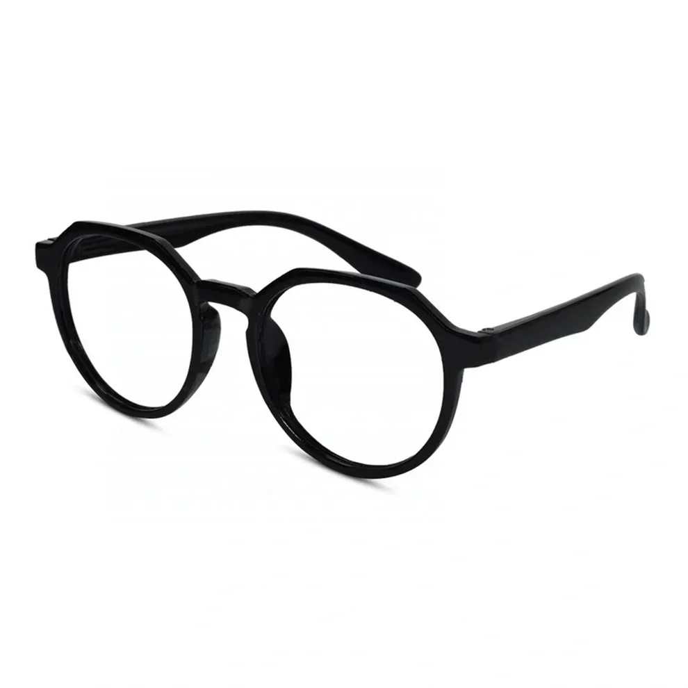 Light Weight Purple Hexagonal Eyeglasses for 6-12 Yrs - Image 8