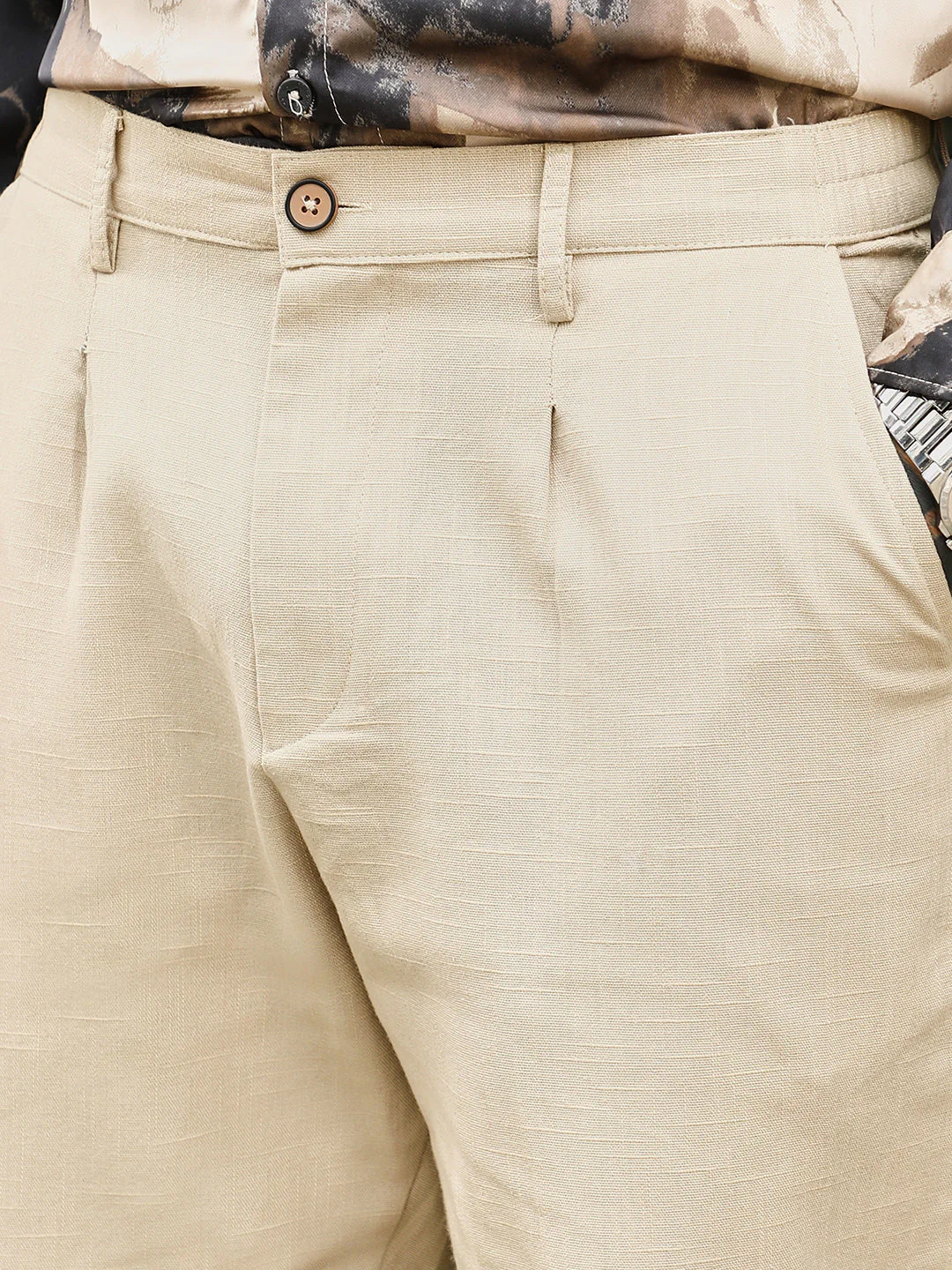 Lightweight - Pleated-Cuffed Tailored Trouers - Image 7
