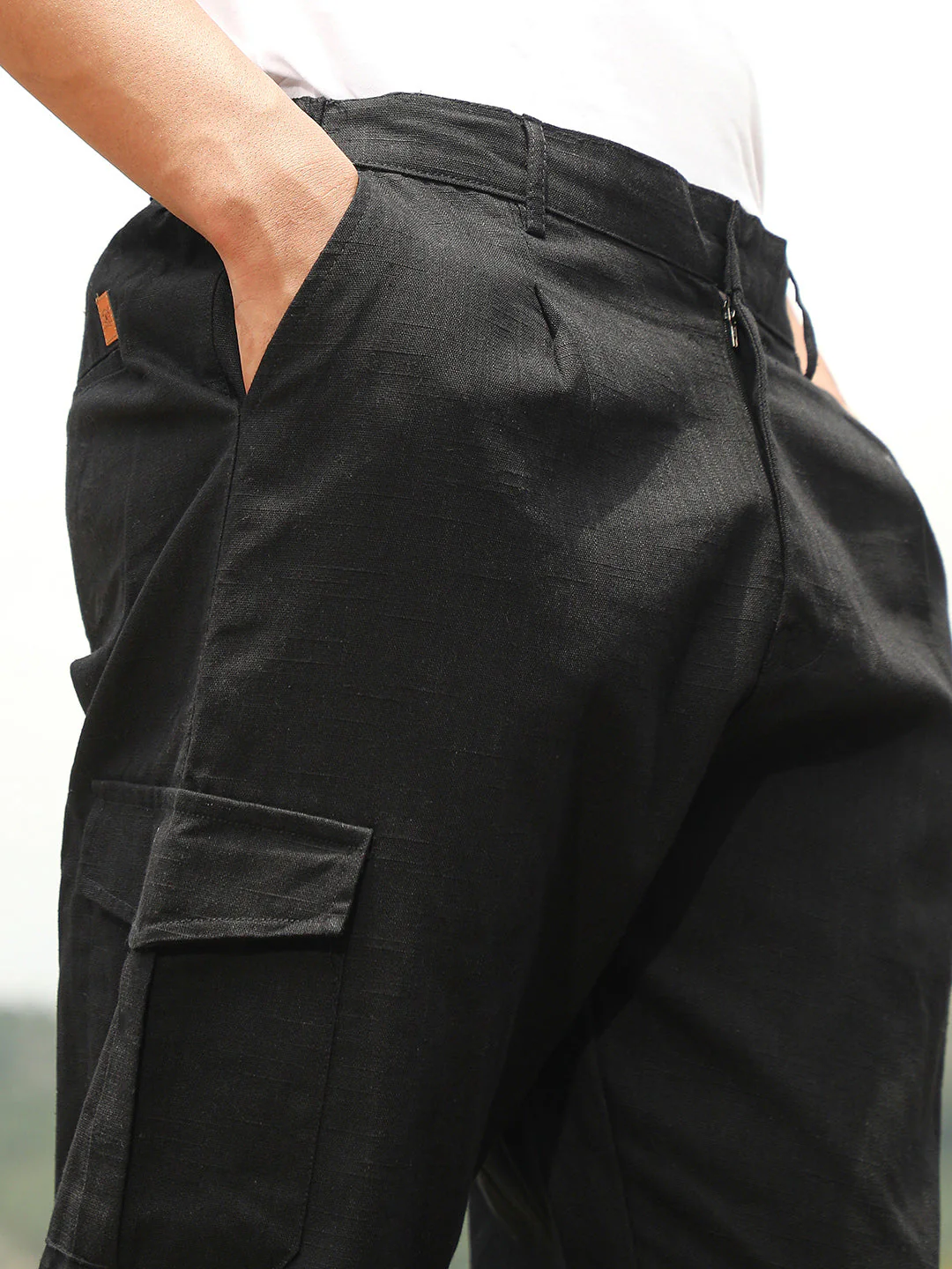Lightweight - Pleated Utility-Tapered Trousers - Image 7