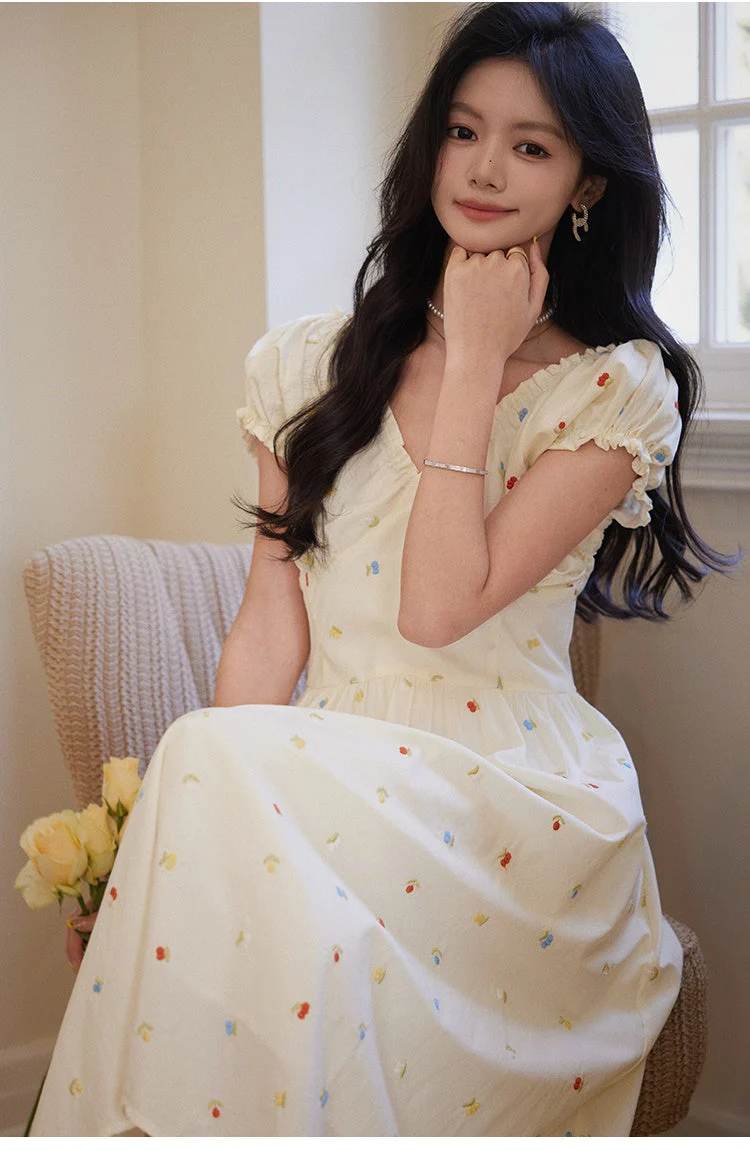 Lilian Cotton Dress - Image 4
