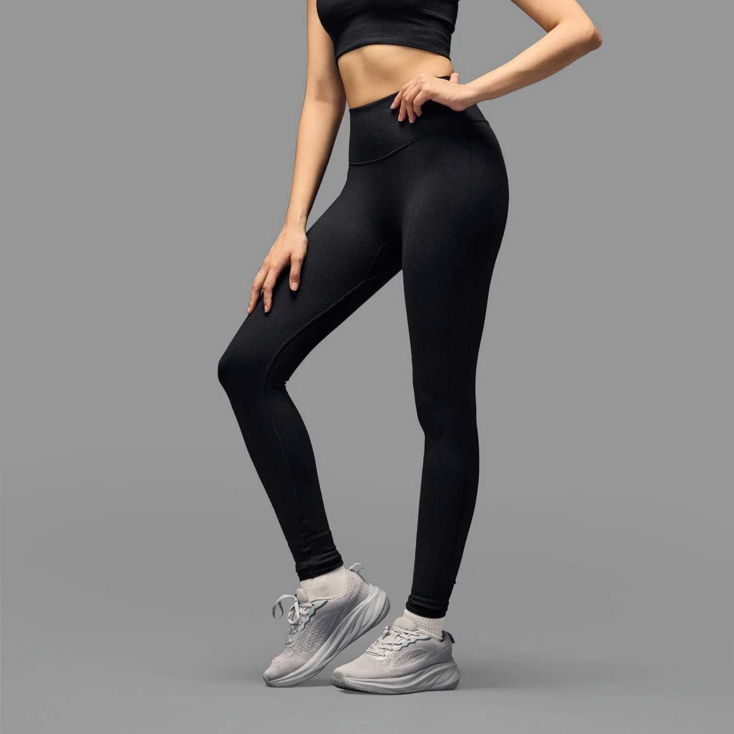 Limitless snatched high waisted diamond legging - Black - Image 14