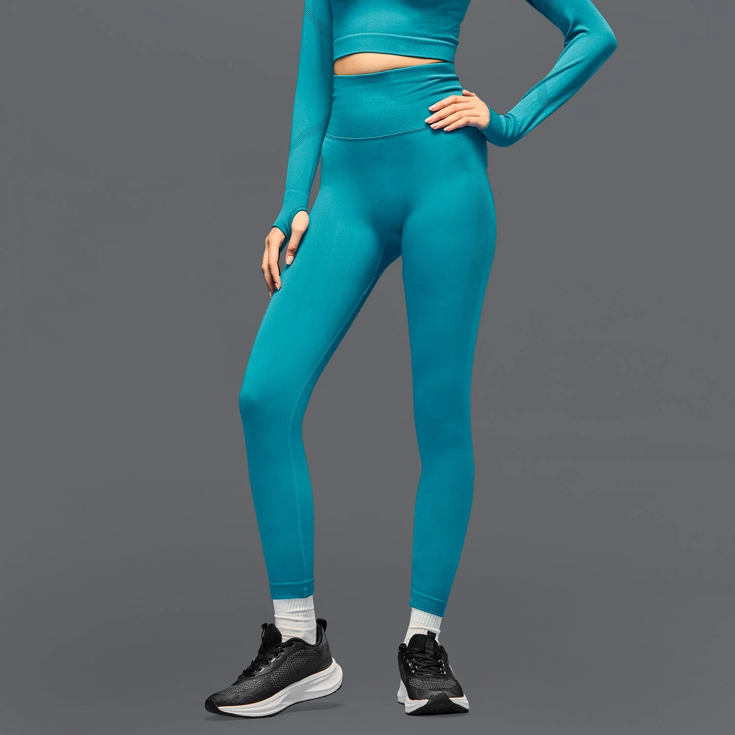 Limitless Snatched Ruched back Legging- Green
