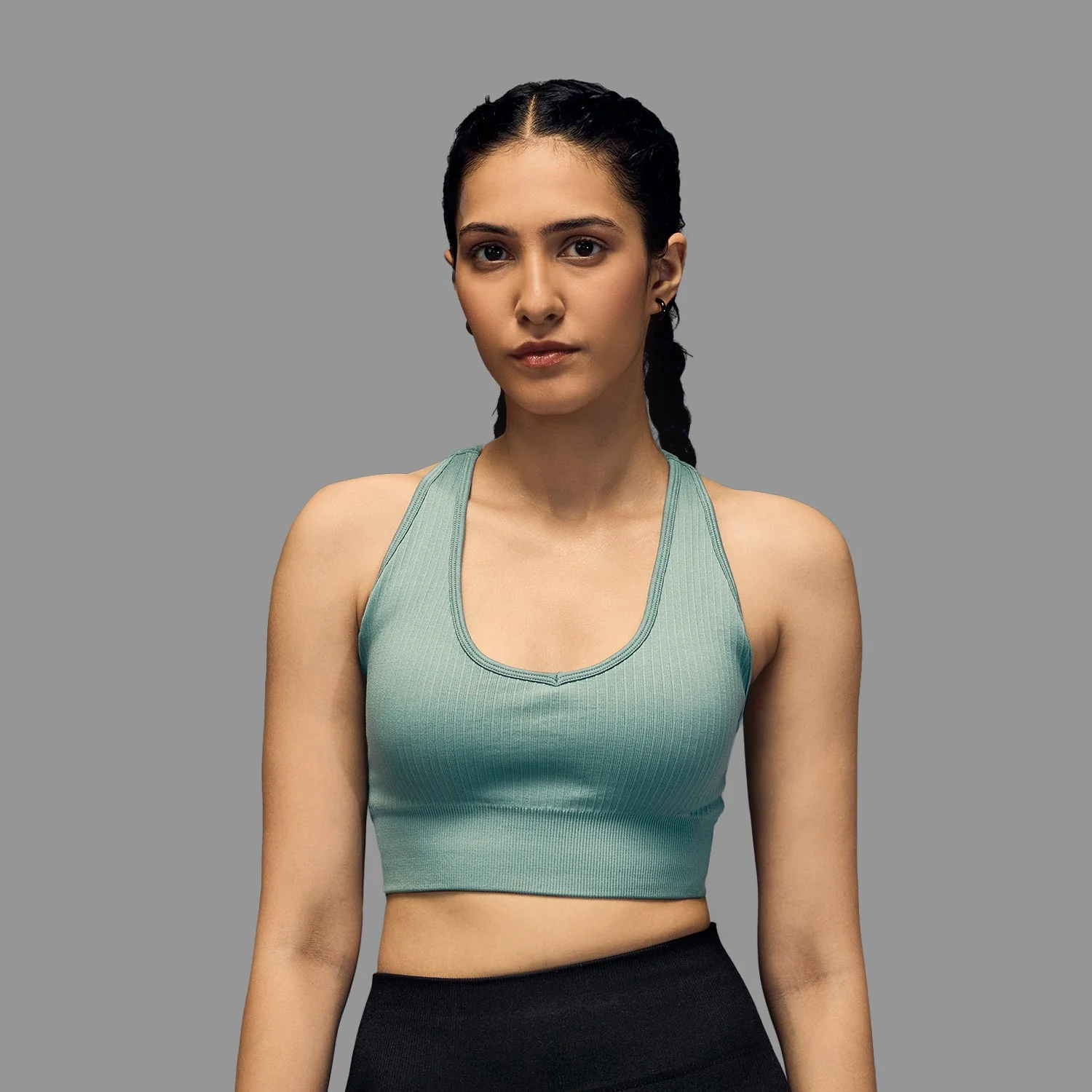 Limitless snatched seemless bra - Grey - Image 8