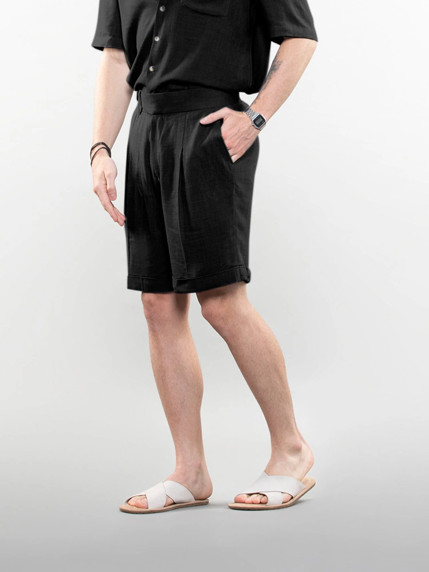 Linen shorts - Image 25