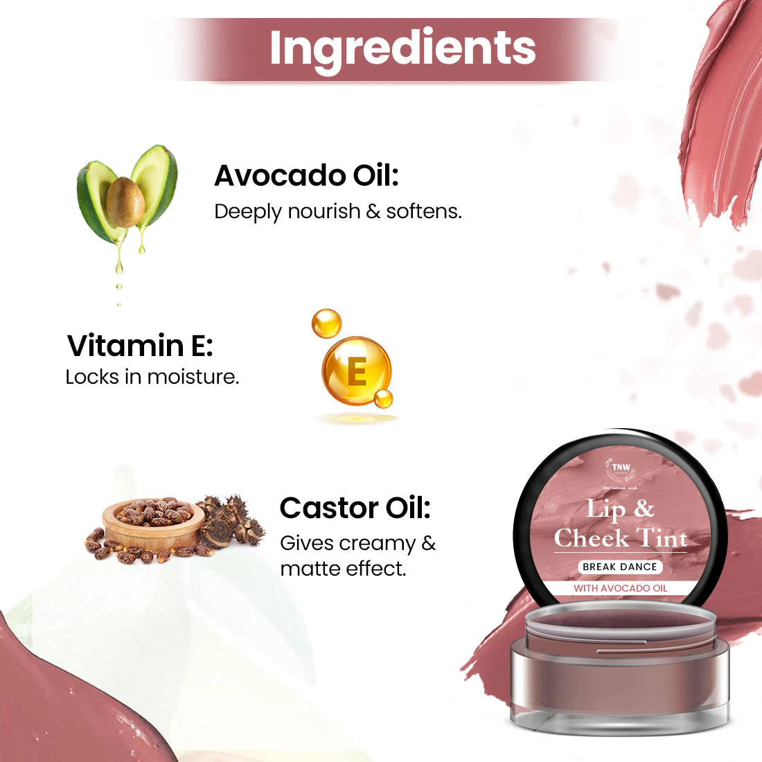 Lip & Cheek Tint - All @ 1 (Exclusive) - Image 2