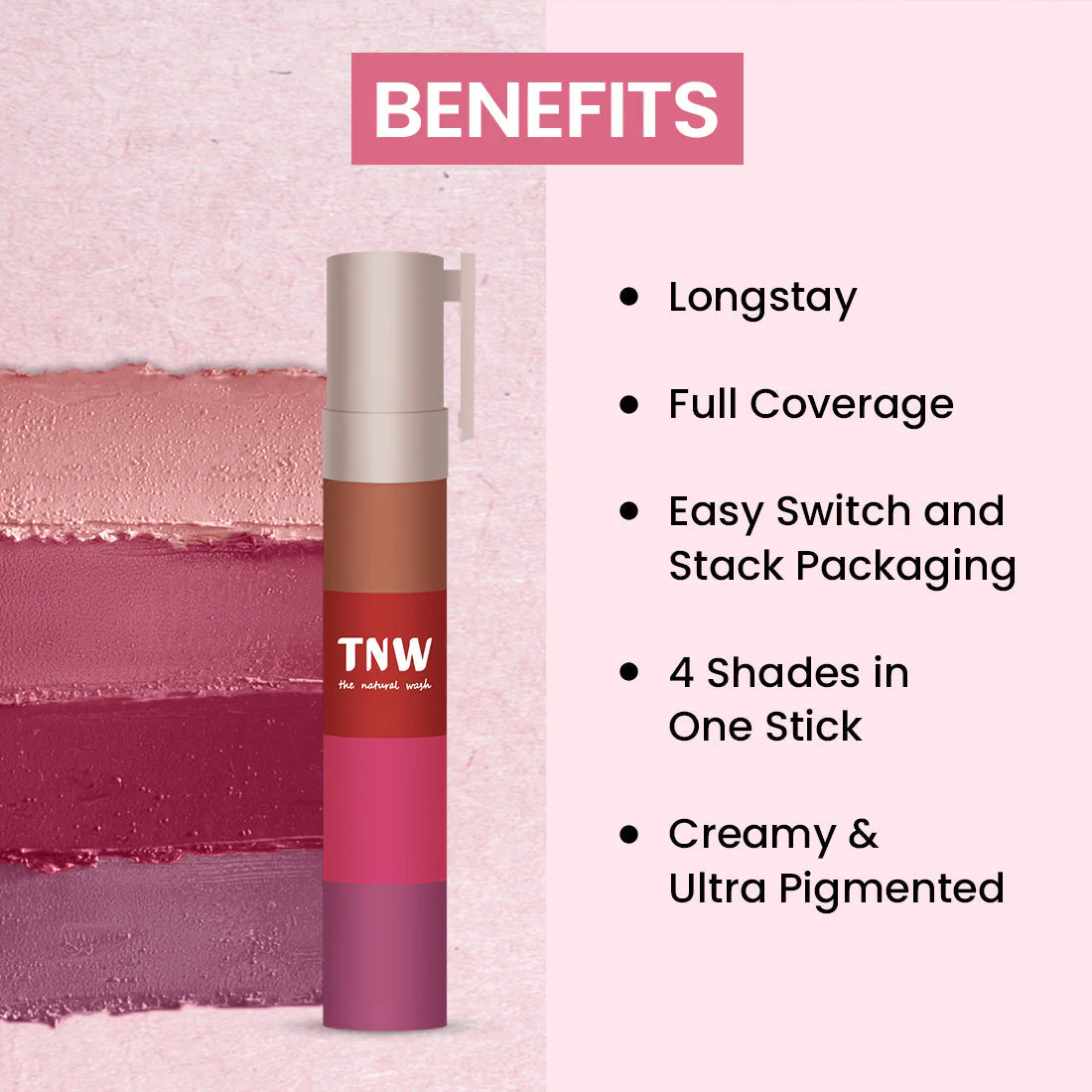 Lipstack- Stackable Lipstick | 4 in 1 . - Image 2