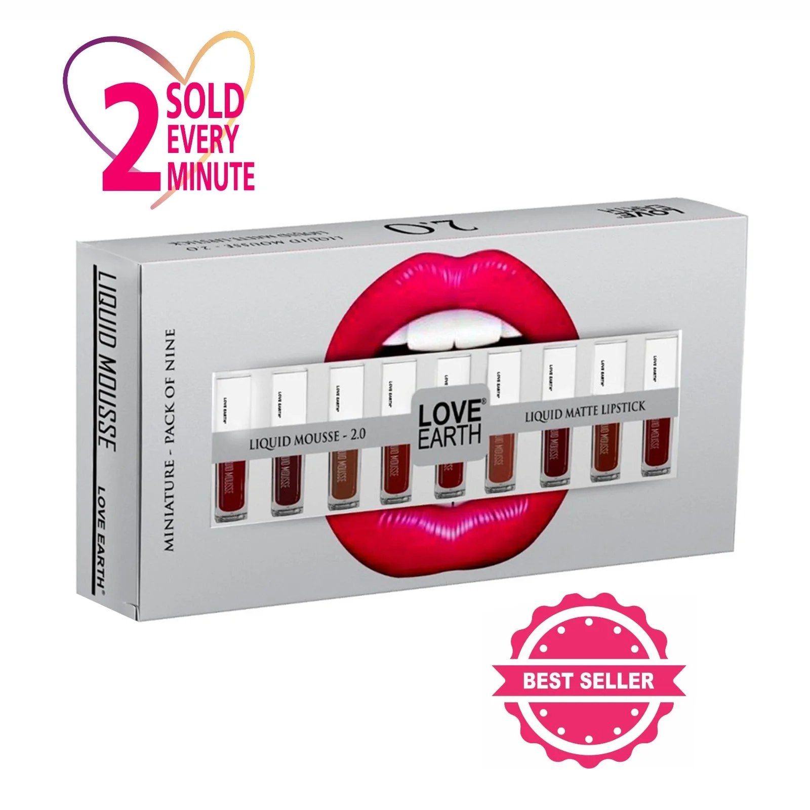 Liquid Lipstick Pack Of 9 2.0 - Minis - Image 18