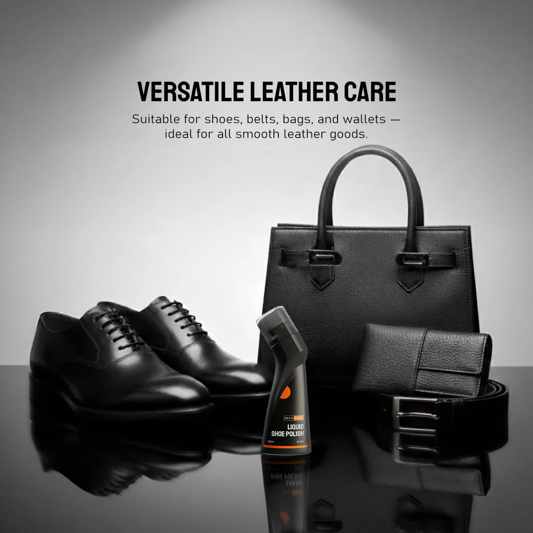 Liquid Shoe Polish Black - Image 5
