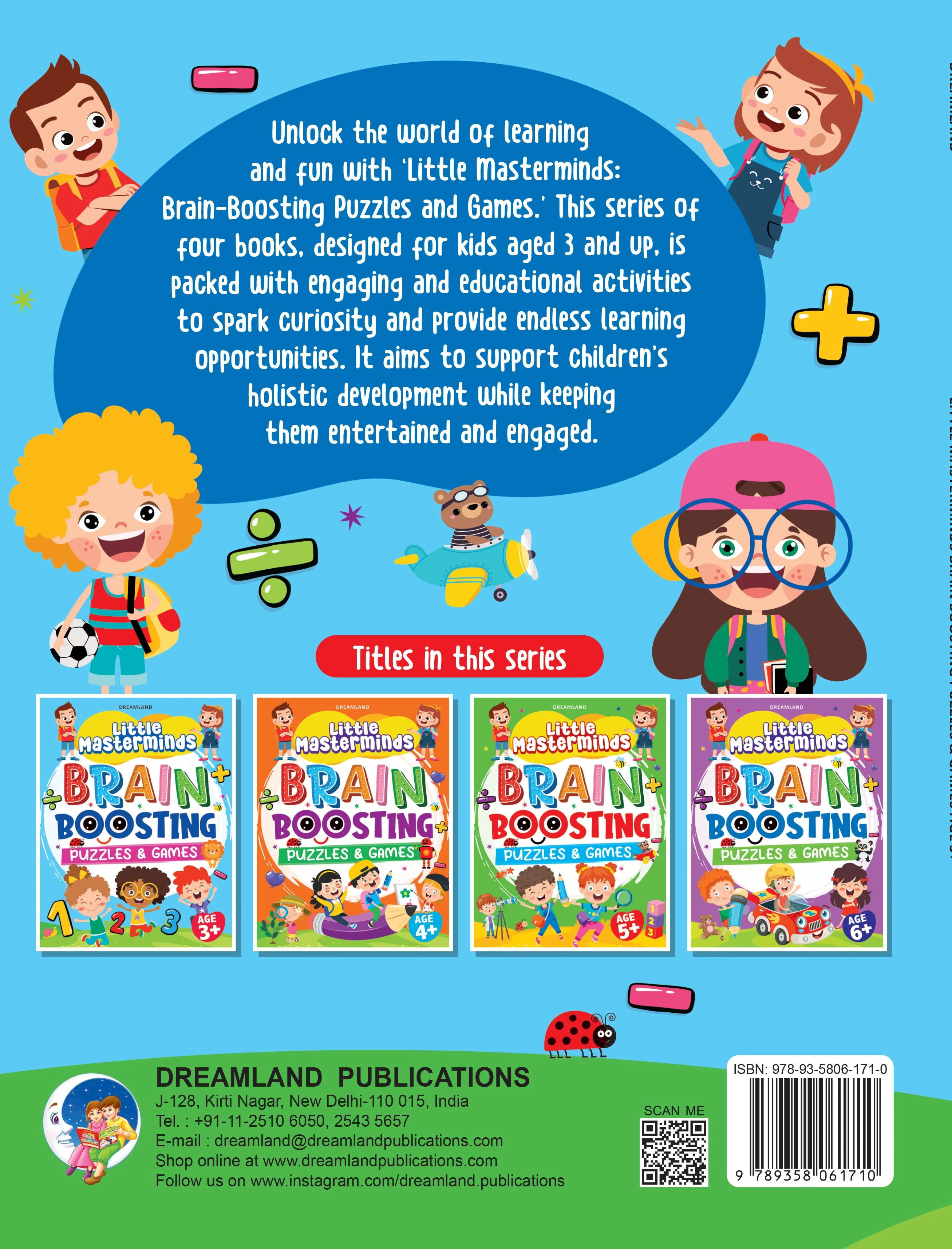 Little Masterminds: Brain Boosting Puzzles & Games Activity Book for Kids Age 3 and Up - Image 2