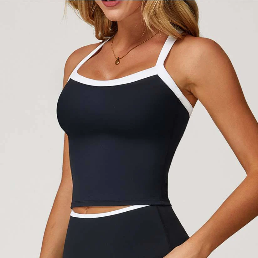 Liv ~ Tank Top With Built In Bra - Image 8