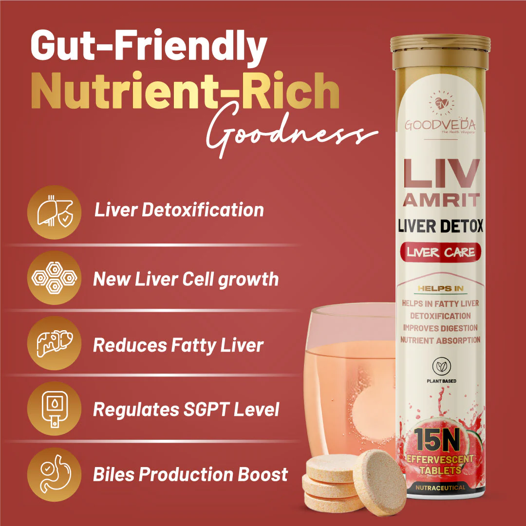 LivAmrit Plus: Ultimate 9-in-1 Liver Detox Formula for Cleansing, Repair & Resilience - Image 4