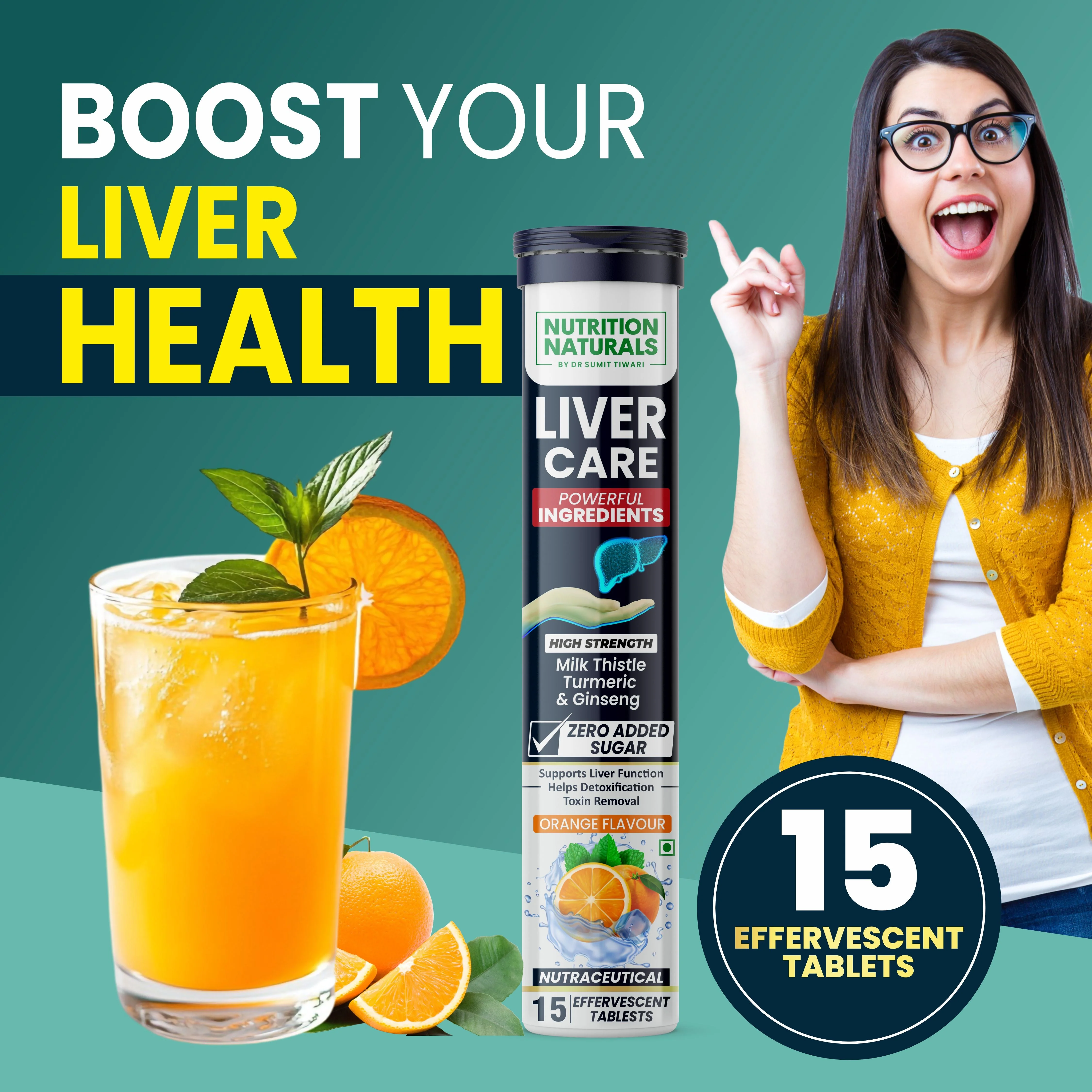 Liver Care - 9 in 1 - with Milk Thistle, Dandelion, Turmeric, Ginseng - Image 7