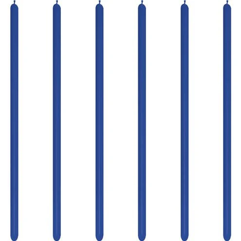 Long Twisting Dark Blue Animal Tying Making Balloon