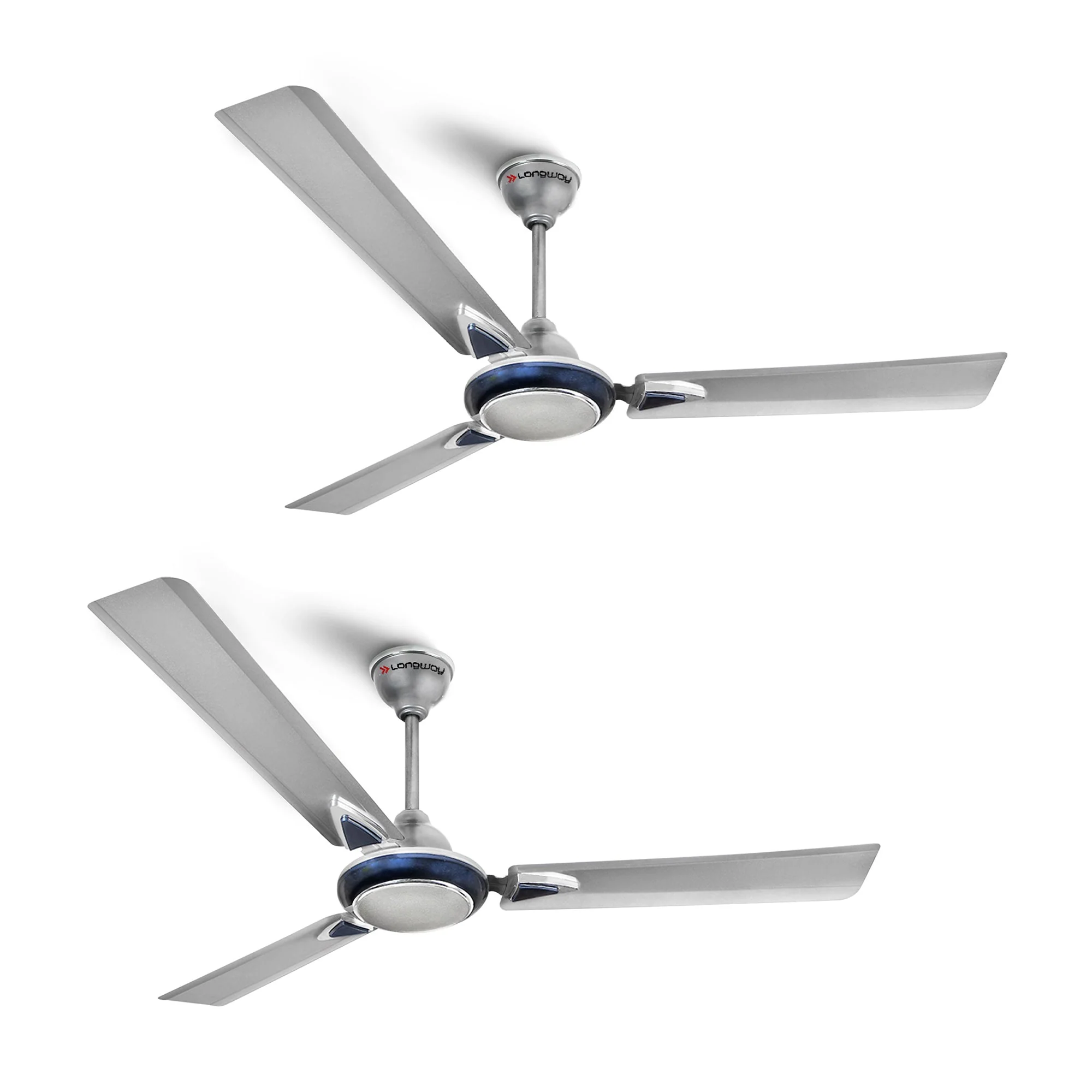 Longway Starlite-1 P2 1200 mm/48 inch Ultra High Speed 3 Blade Anti-Dust Decorative Star Rated Ceiling Fan (Pack of 2) - Image 22