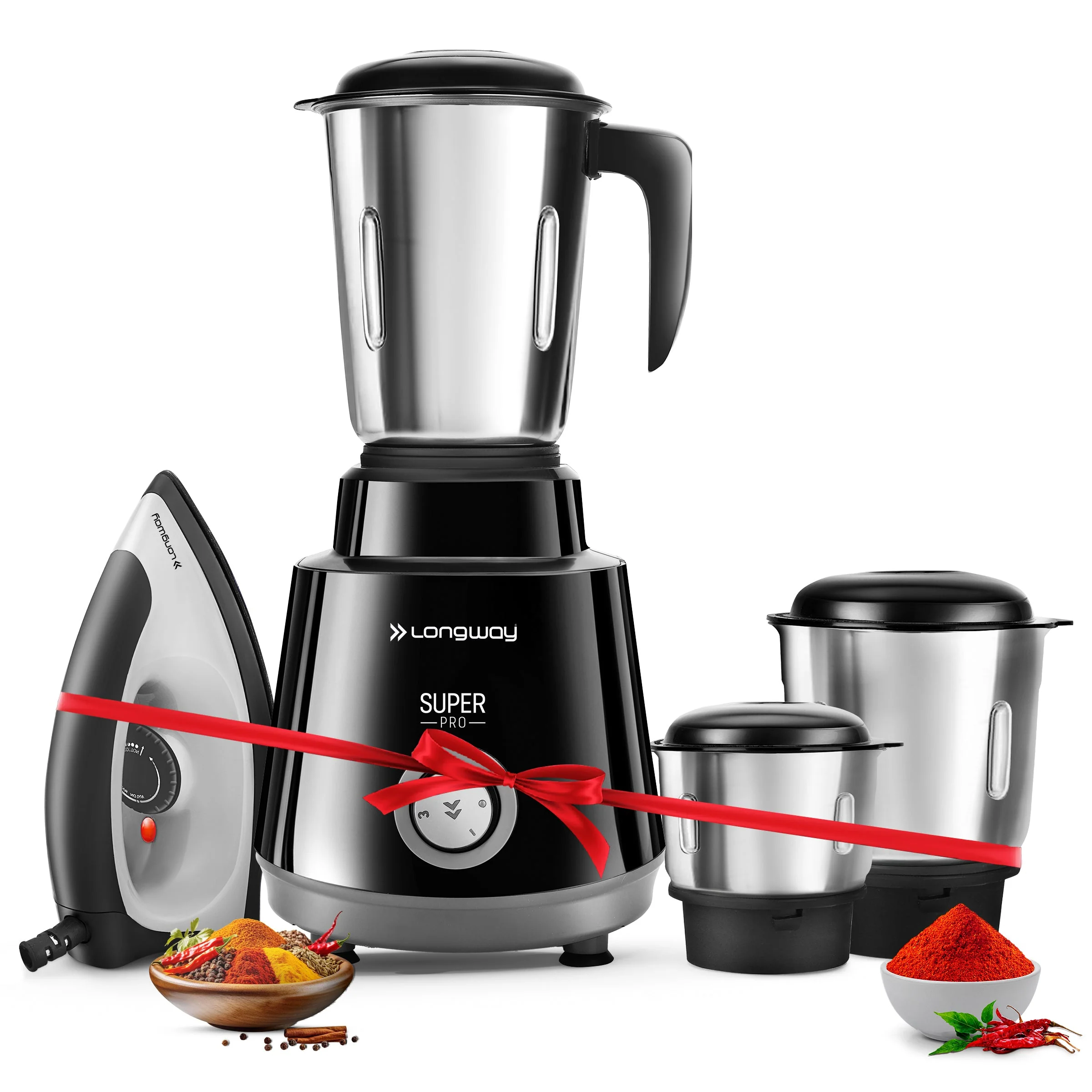 Longway Super Pro Juicer Mixer Grinder | Up to 700 - 750 Watt Powerful Motor | for Grinding, Mixing, Juicing | 2 Year Warranty - Image 31