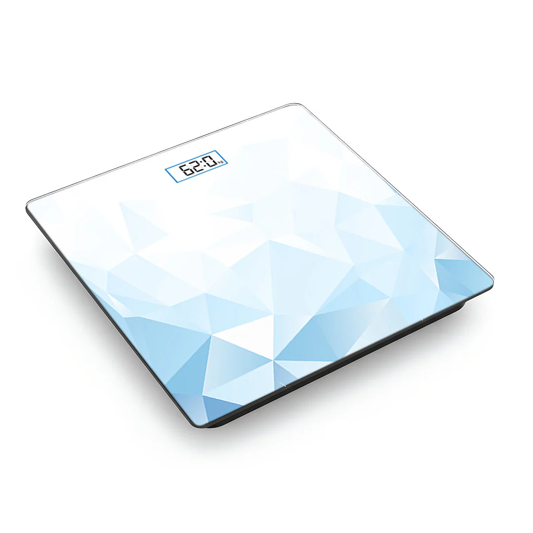 Longway Weight Machine for Home | Digital Bathroom Scale for Human Body Weight Measurement | Extra Thick Tempered Glass with LCD Display (36 Months Warranty | Max Weight 180Kgs | Sapphire) - Image 4