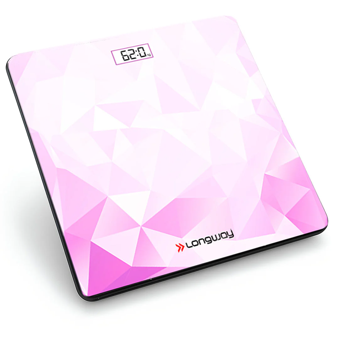 Longway Weight Machine for Home | Digital Bathroom Scale for Human Body Weight Measurement | Extra Thick Tempered Glass with LCD Display (36 Months Warranty | Max Weight 180Kgs | Sapphire) - Image 8