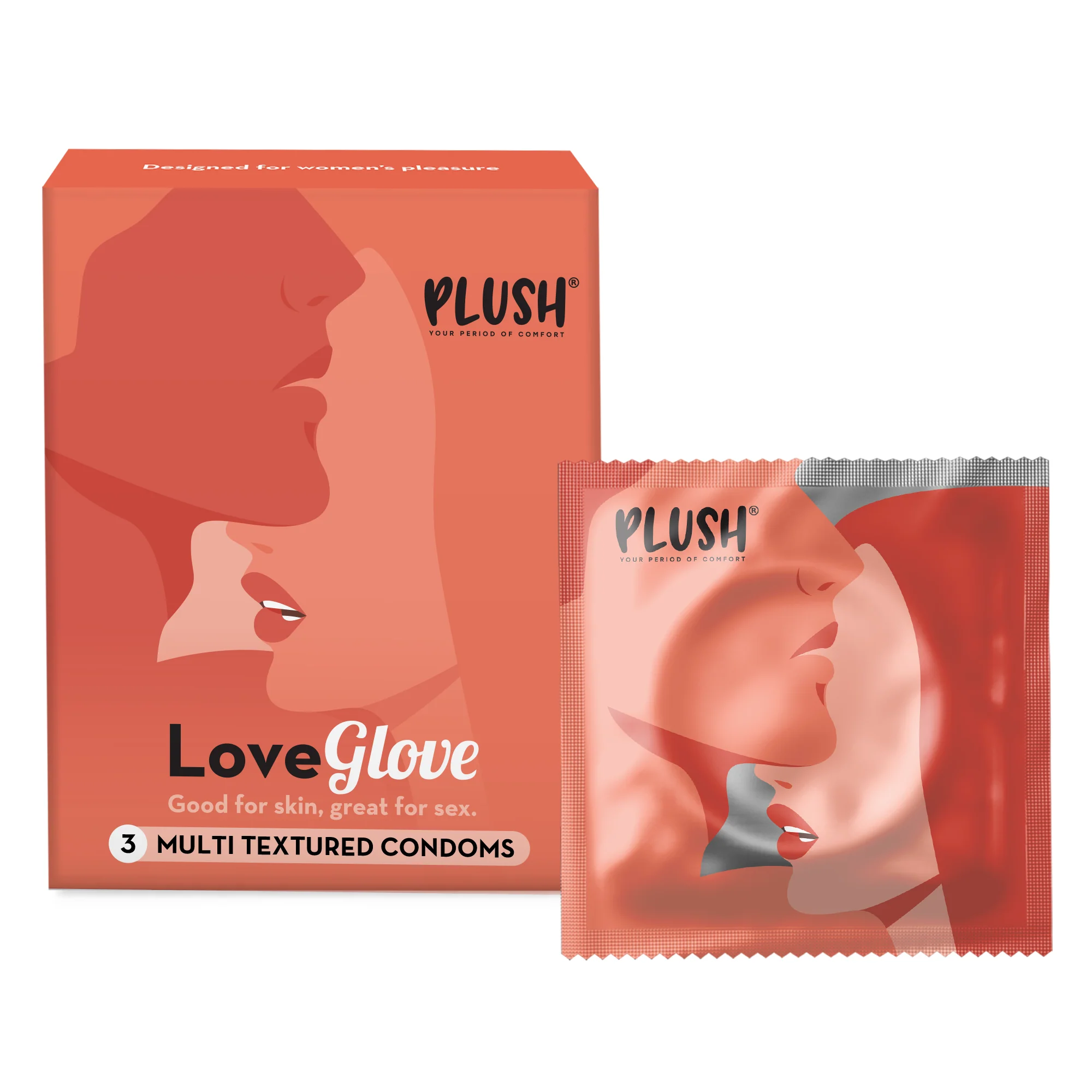 LoveGlove | 3in1 Multi Condoms - Pack of 3 - Image 12