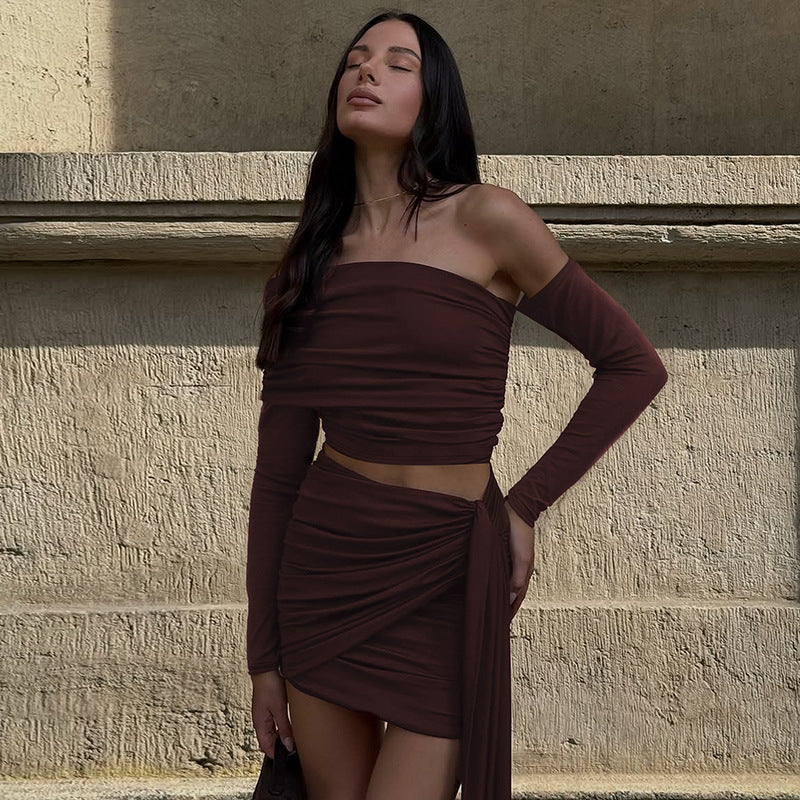 Luciana Off shoulder Skirt Set - Image 9