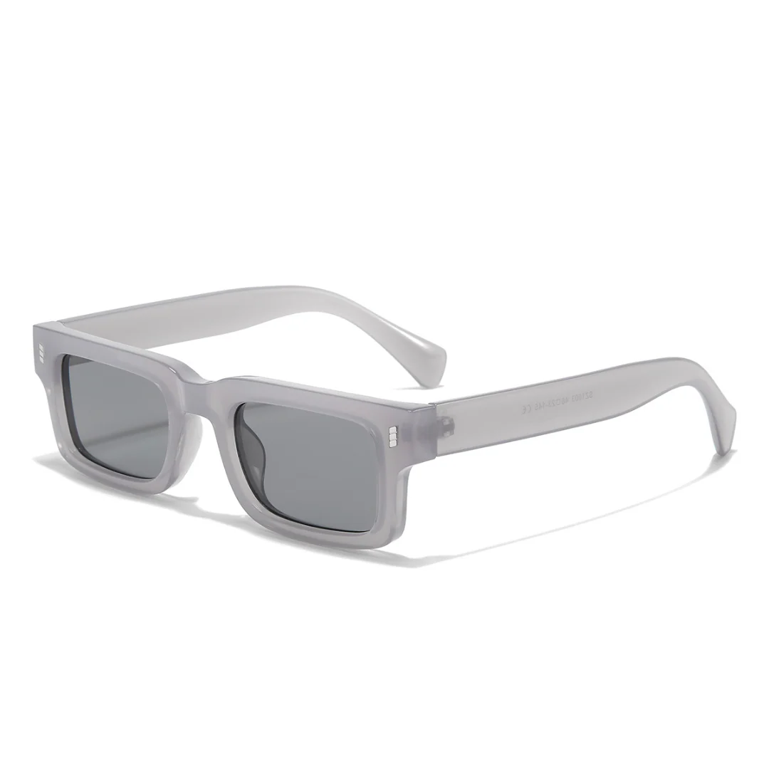 Lucifer Grey Rectangle Sunglasses - Image 5