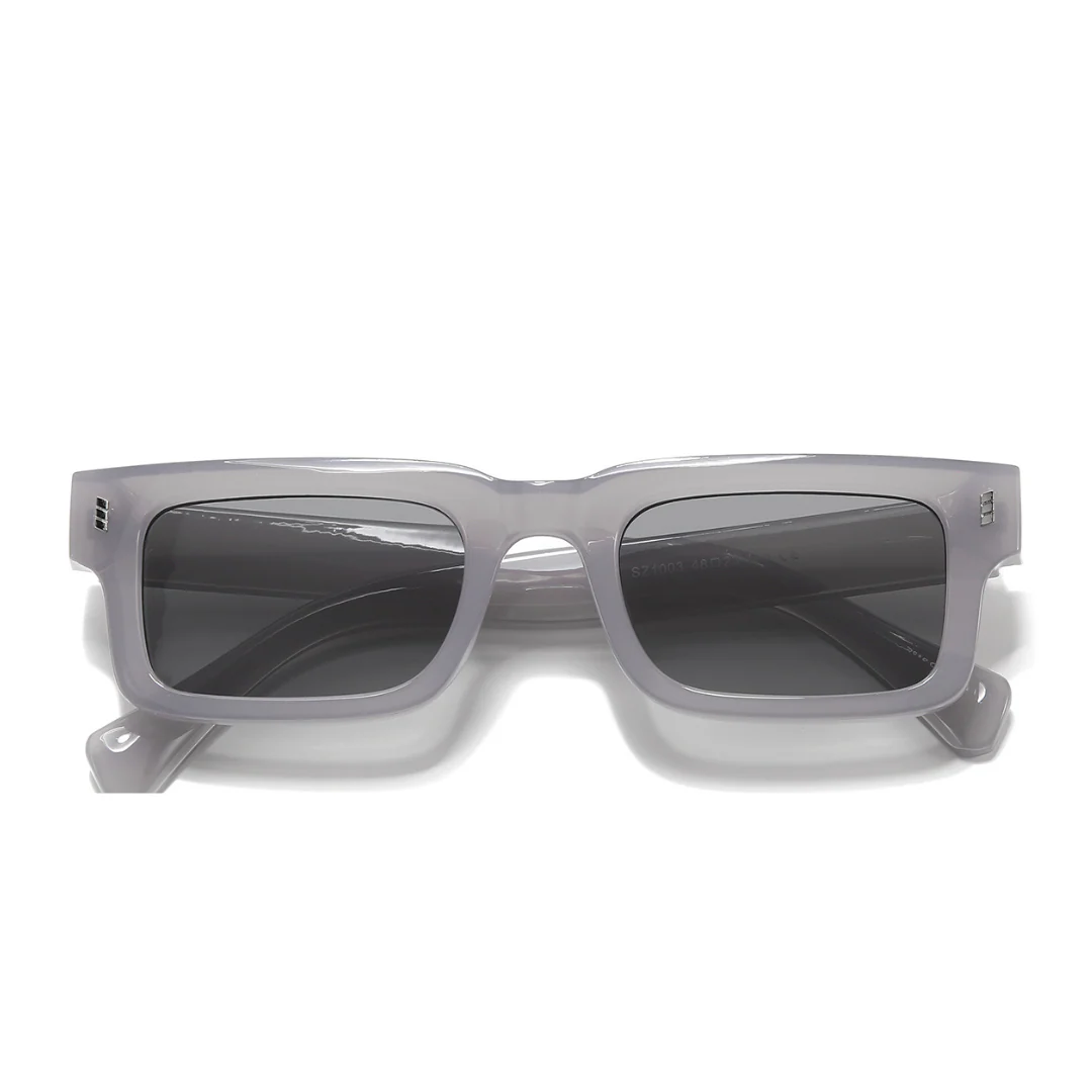 Lucifer Grey Rectangle Sunglasses - Image 7