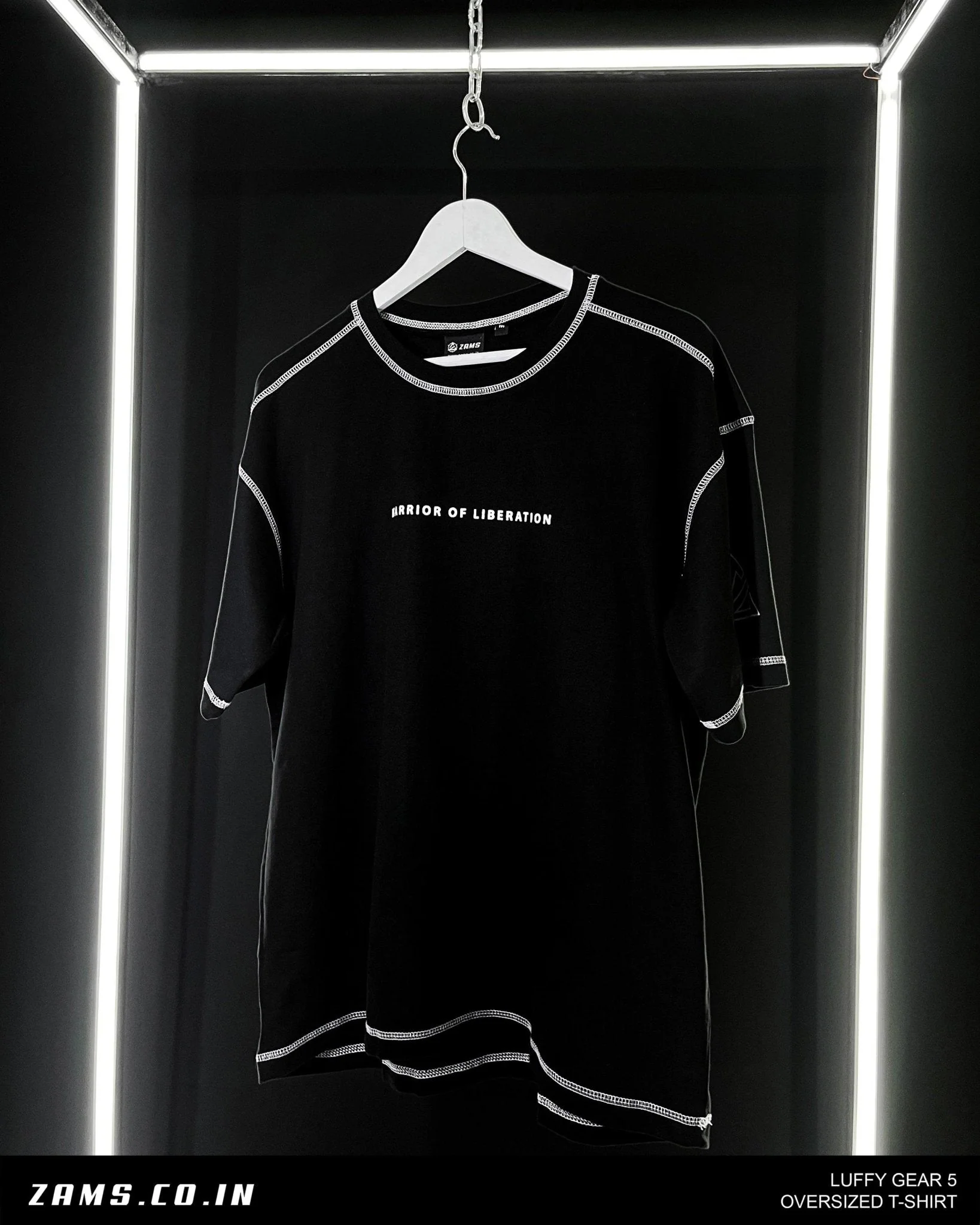 Luffy Black Edition / Gear 5 / Oversized T-Shirt - Image 4