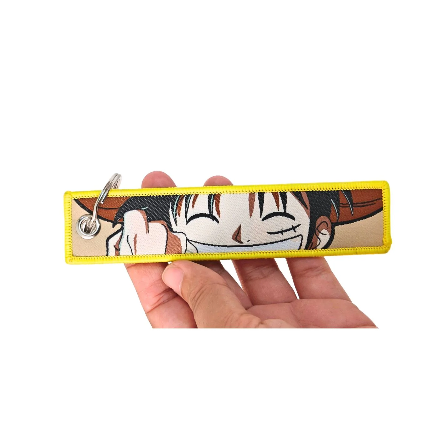 Luffy - One Piece | Double Sided Woven Keychain (13 cm) - Image 2