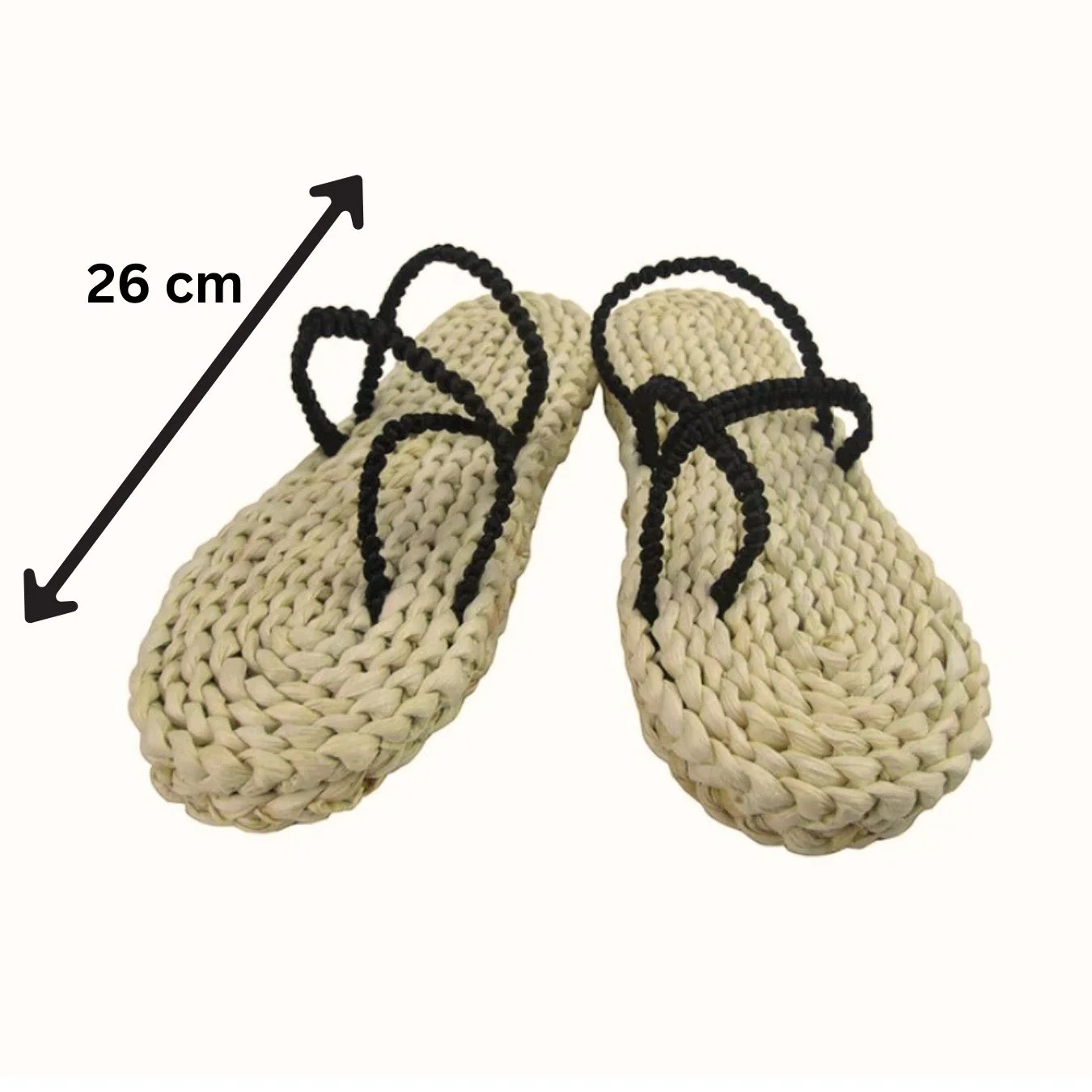 Luffy Straw Slippers (26 cm) | One Piece - Image 2