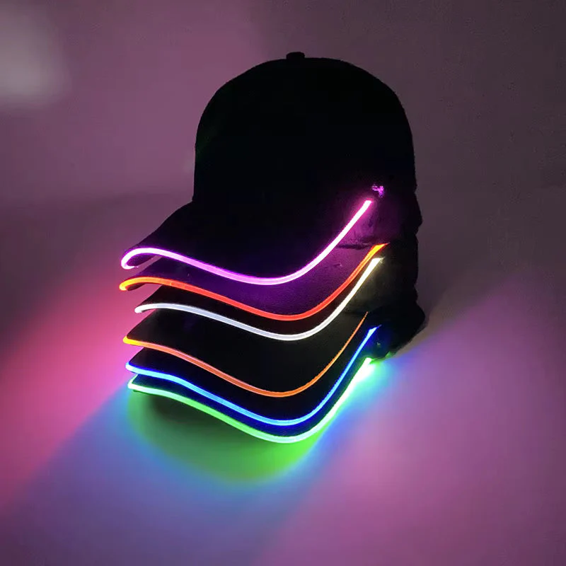 Luminous Led Party Cap Flashing Dancing Led Cap 1pc