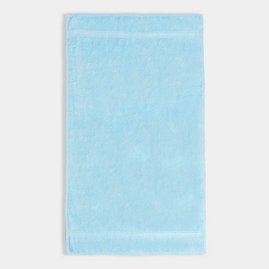Luxe Blue Terry Bamboo Towel - Image 4