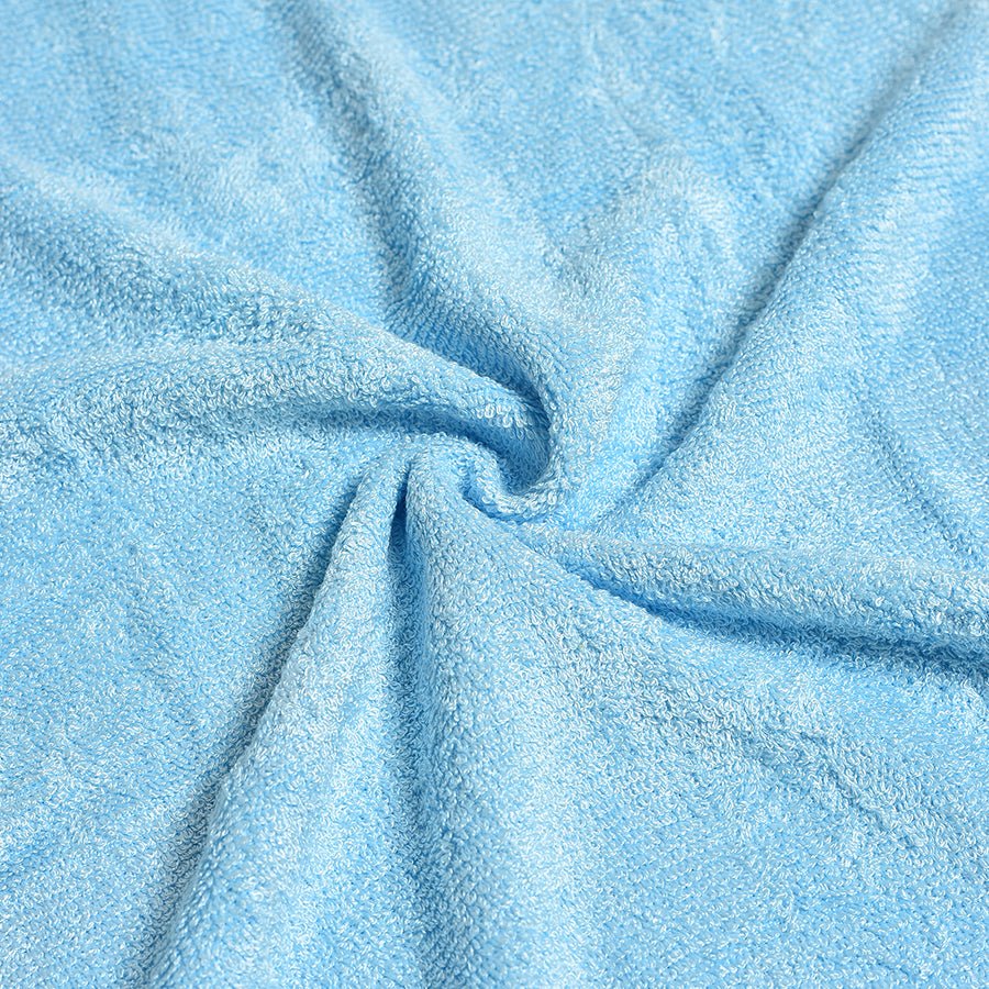Luxe Blue Terry Bamboo Towel - Image 6