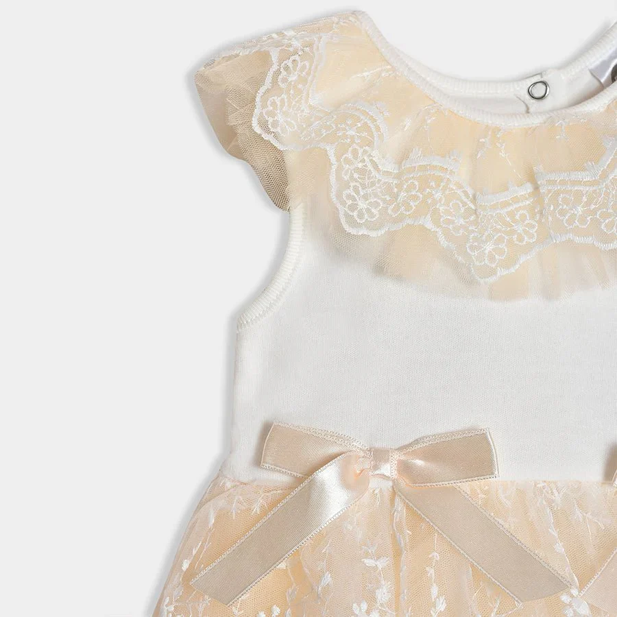 Luxe Pearl Knitted Dress - Image 5