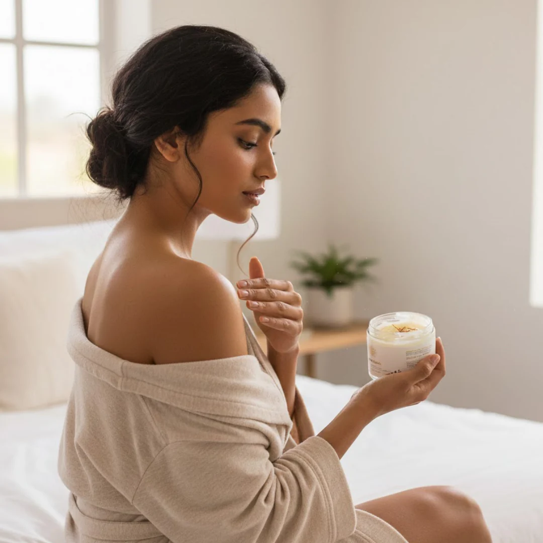 LUXOVA Saffron Body Butter cream – 100gm - Image 2