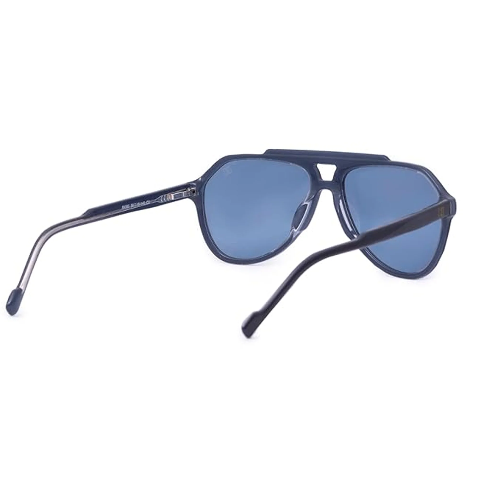 Luxury Black-blue sunglass Aviator Shape For Men - Image 3
