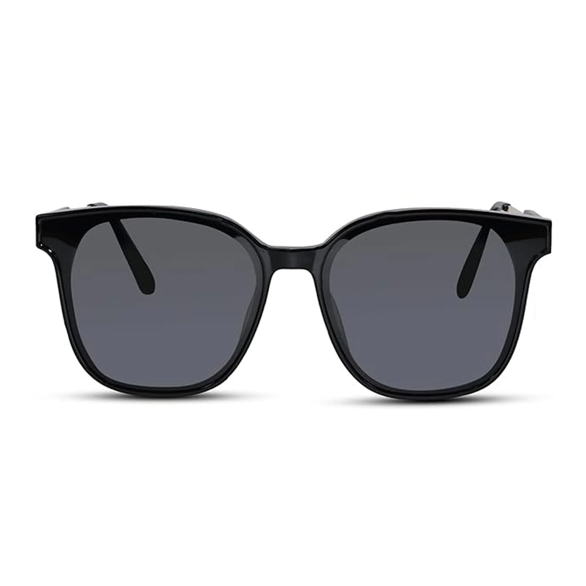 Luxury Black Square Sunglasses For Women - Image 2