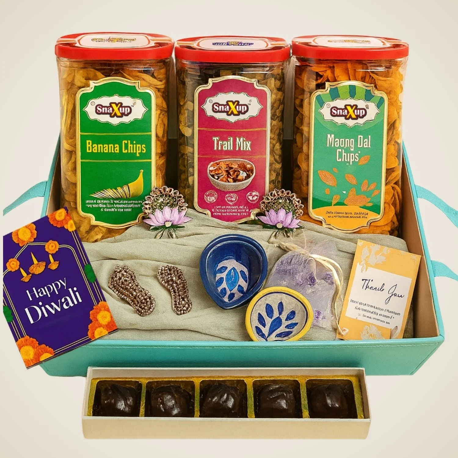 Luxury Diwali Gift Box - Diwali ki Saugat Hamper - Image 3
