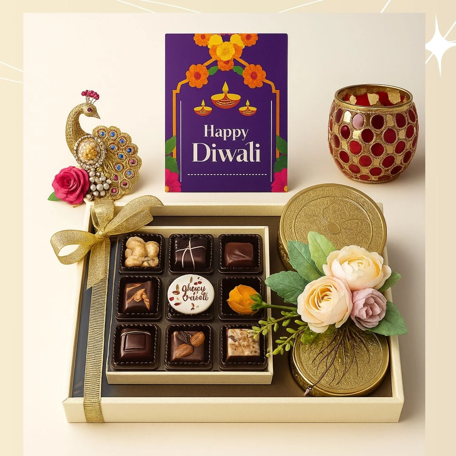 Luxury Diwali Gift Box - Meetha Namkeen Uphaar - Image 2