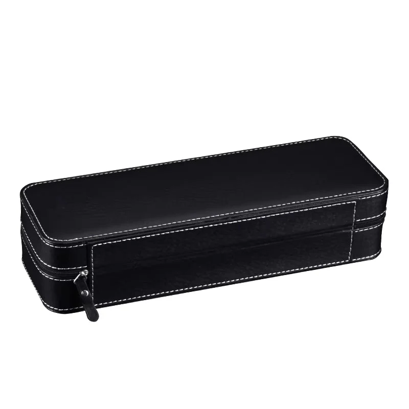 Luxury Leather Watch Box Premium 6 Slot Watch Organizer Box For Watch Collectors, Gifts 1 pc - Image 3