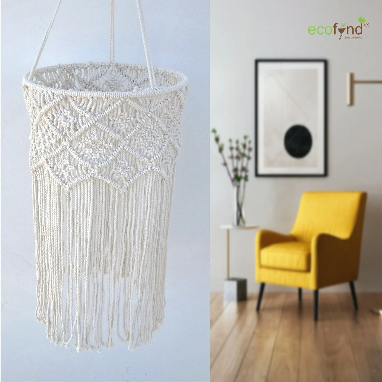 Macrame Lampshade - Image 2