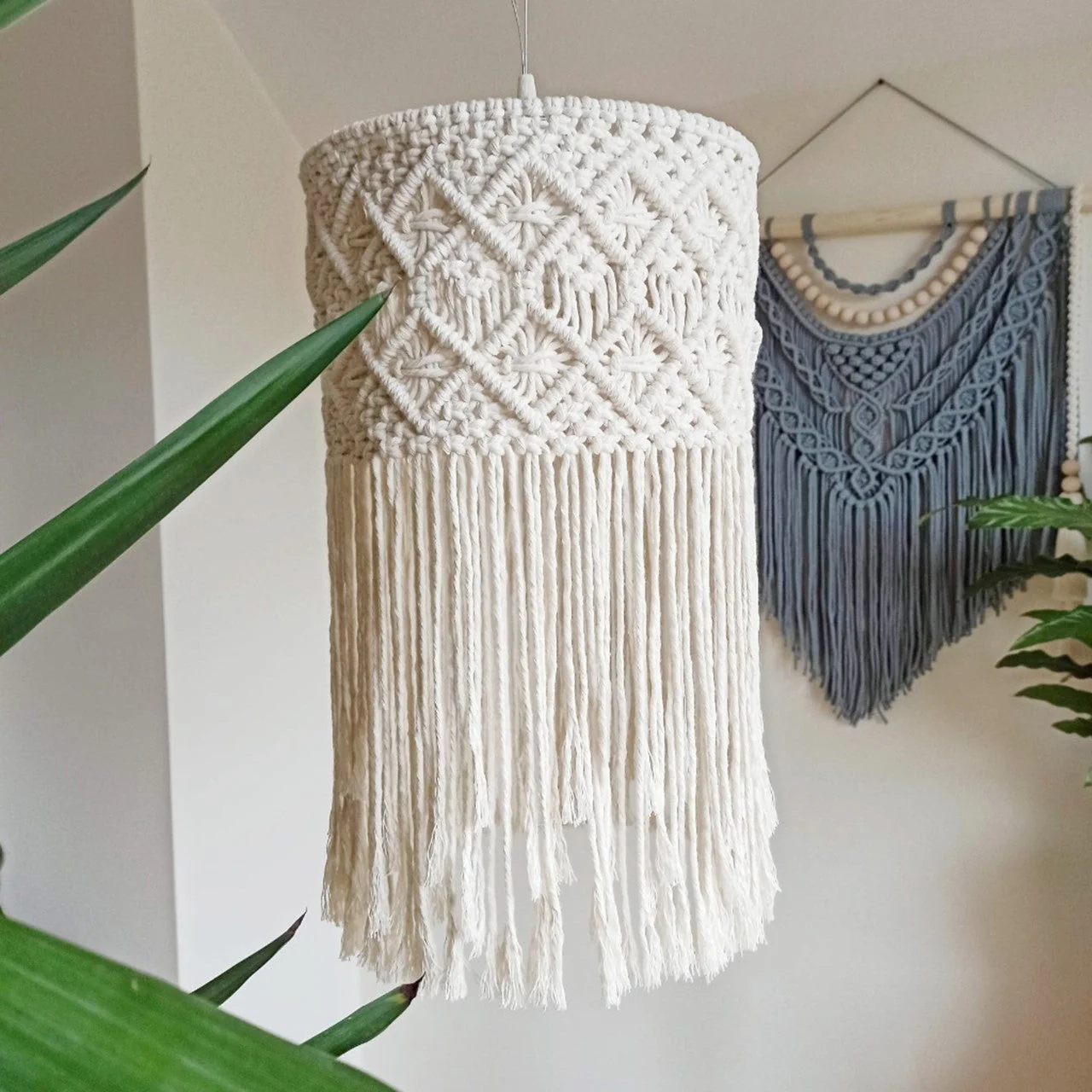 Macrame Lampshade