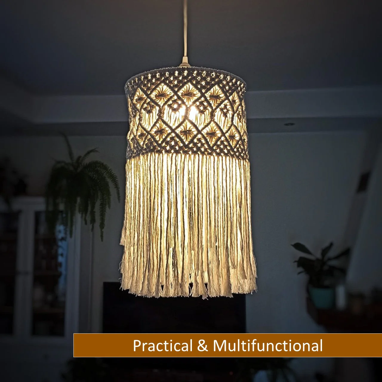 Macrame Lampshade - Image 2