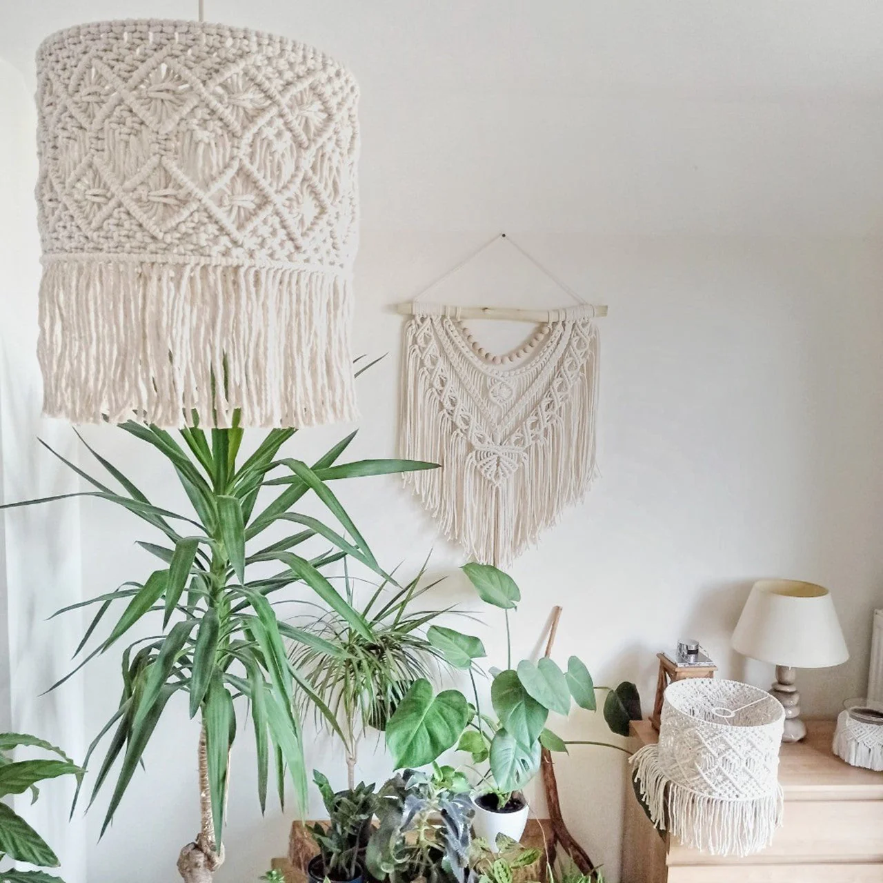 Macrame Lampshade - Image 4