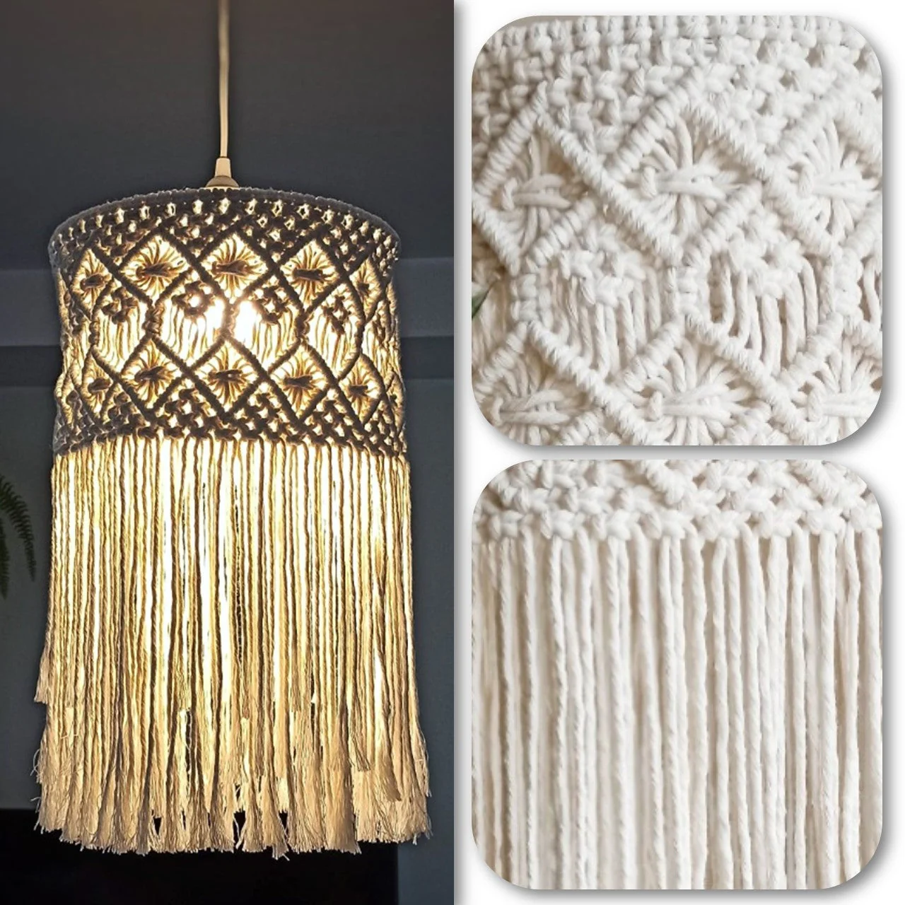 Macrame Lampshade - Image 6