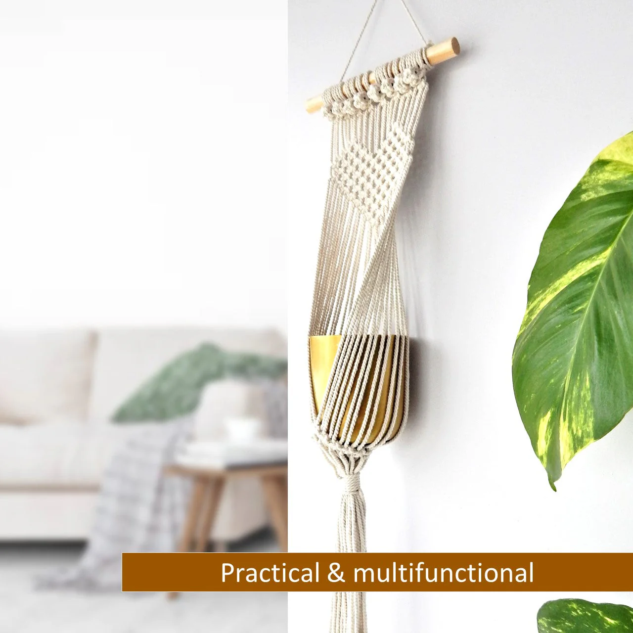 Macrame Plant Hanger - Image 6