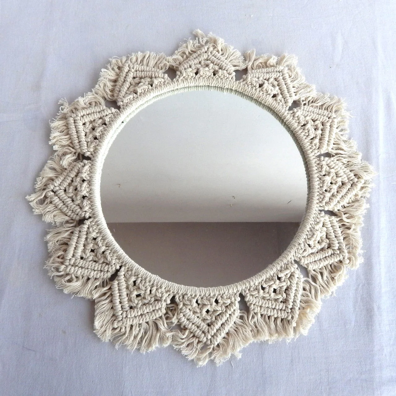 Macrame Wall Mirror