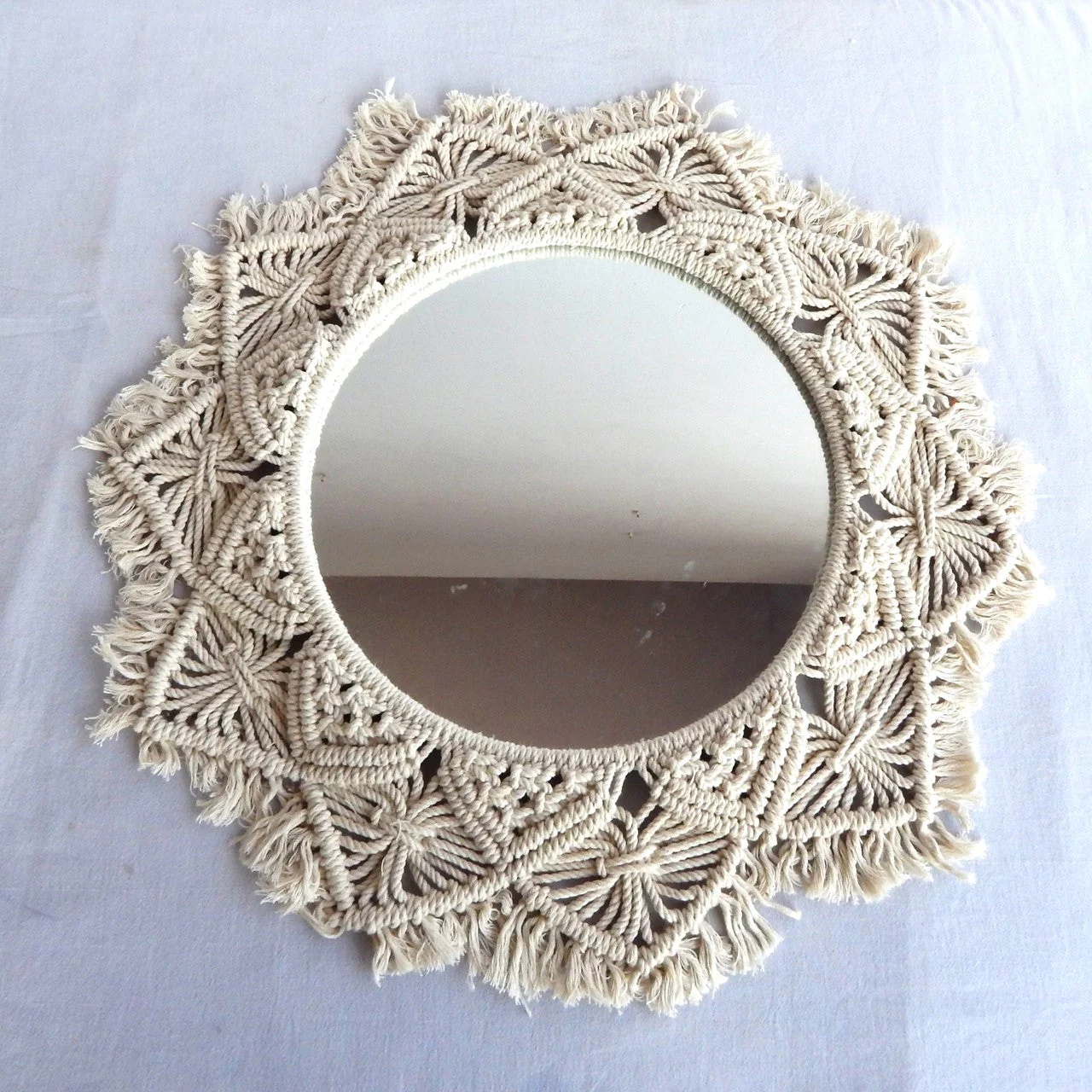 Macrame Wall Mirror
