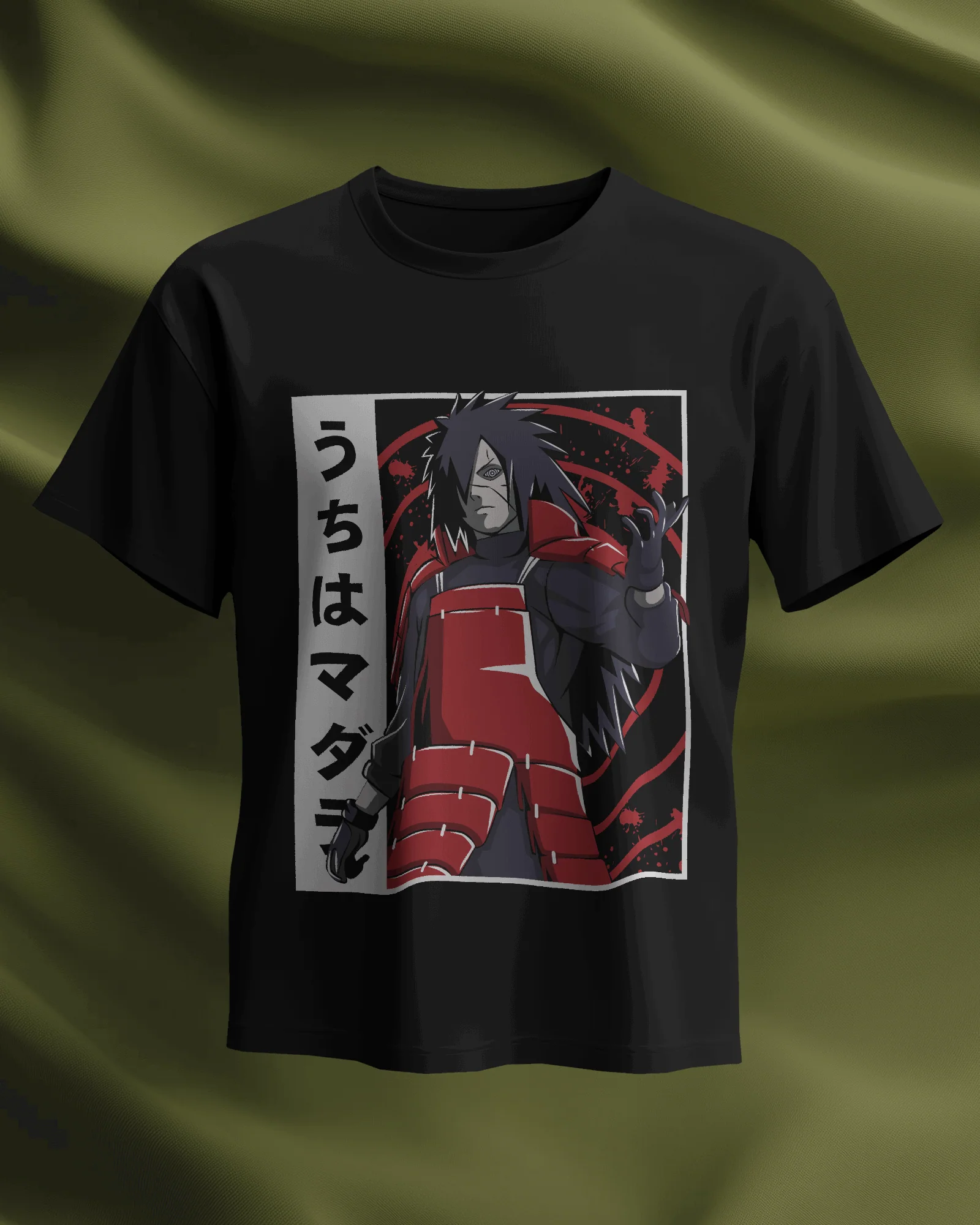 Madara Uchiha Supreme Power T-Shirt - Image 2