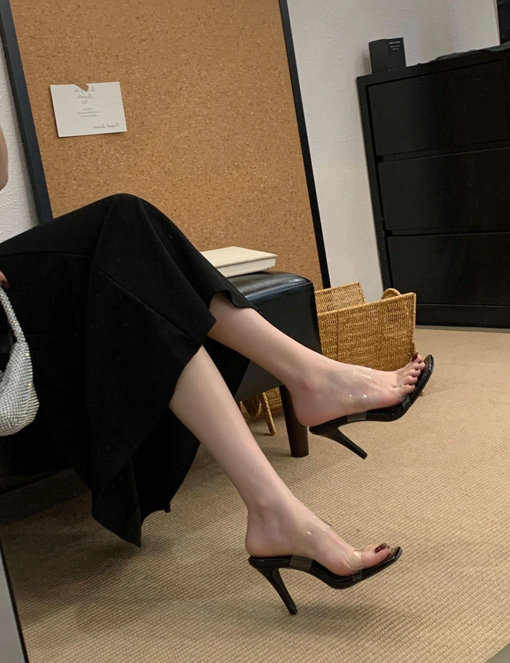 Maeve Transparent Heels - Image 6